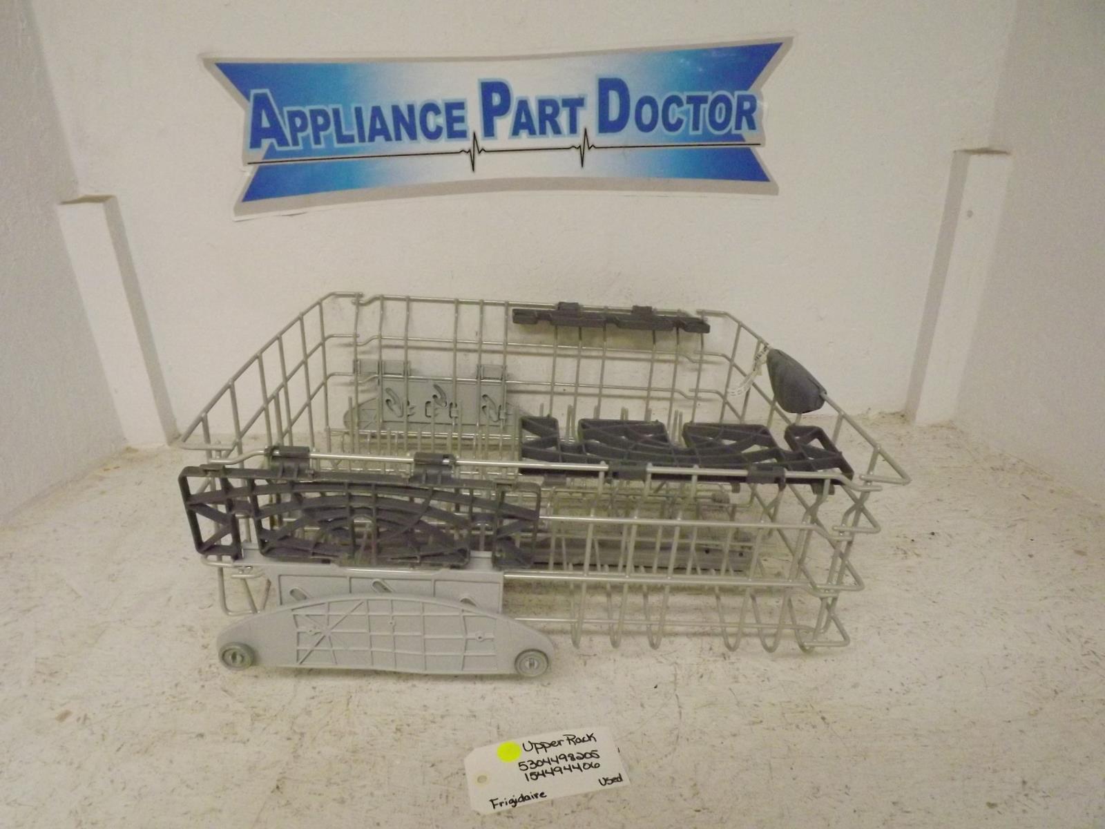 Frigidaire Dishwasher 5304498205 154494406  Upper Rack Used Frigidaire Dishwasher 5304498205 154494406  Upper Rack Used